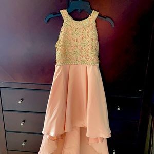 Girls size 7 formal dress